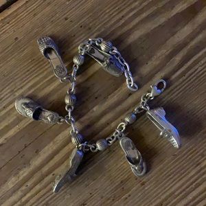 Brighton shoe charm bracelet